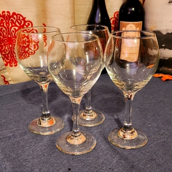 6 white wine glasses - Picture 6 of 6